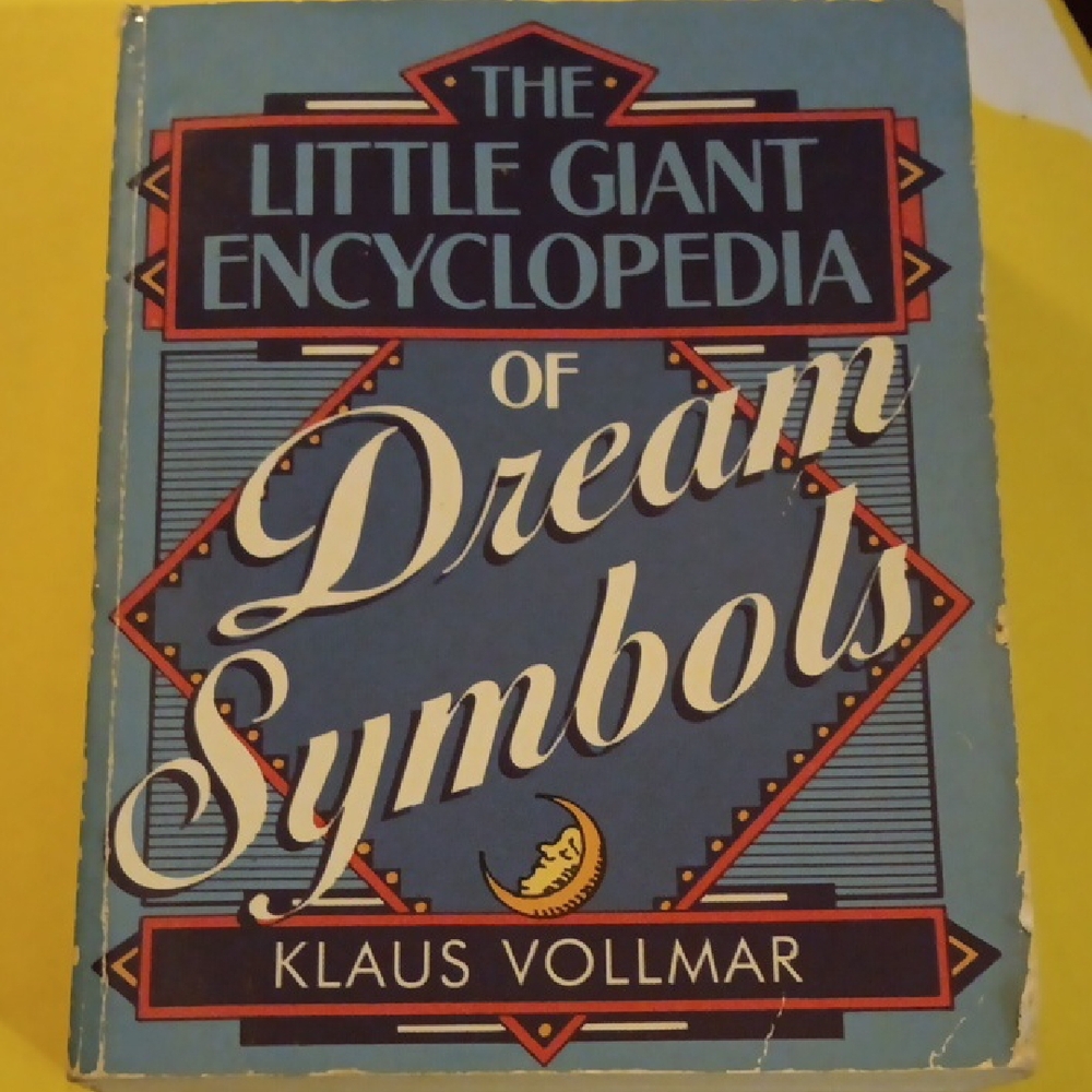 Blue Dream Symbols Small Coffee Table Book Accent
